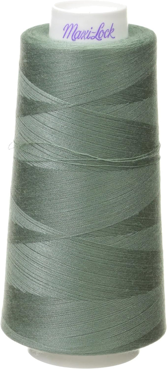 American & Efird Maxi-Lock Cone, 3000-Yard, Seafoam Thread Spool, 9000 Foot, 4.75 x 2.25 x 2.25