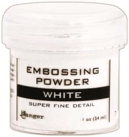Ranger Embossing Powder, .60 oz, White