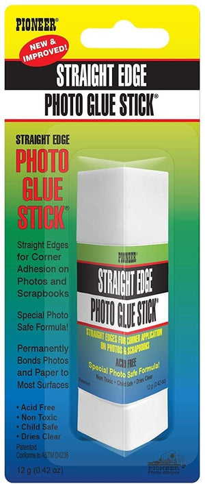 Pioneer Albums Bulk Buy Photo Glue Stick Straight Dual Edge .71 Ounce SGS (6-Pack)