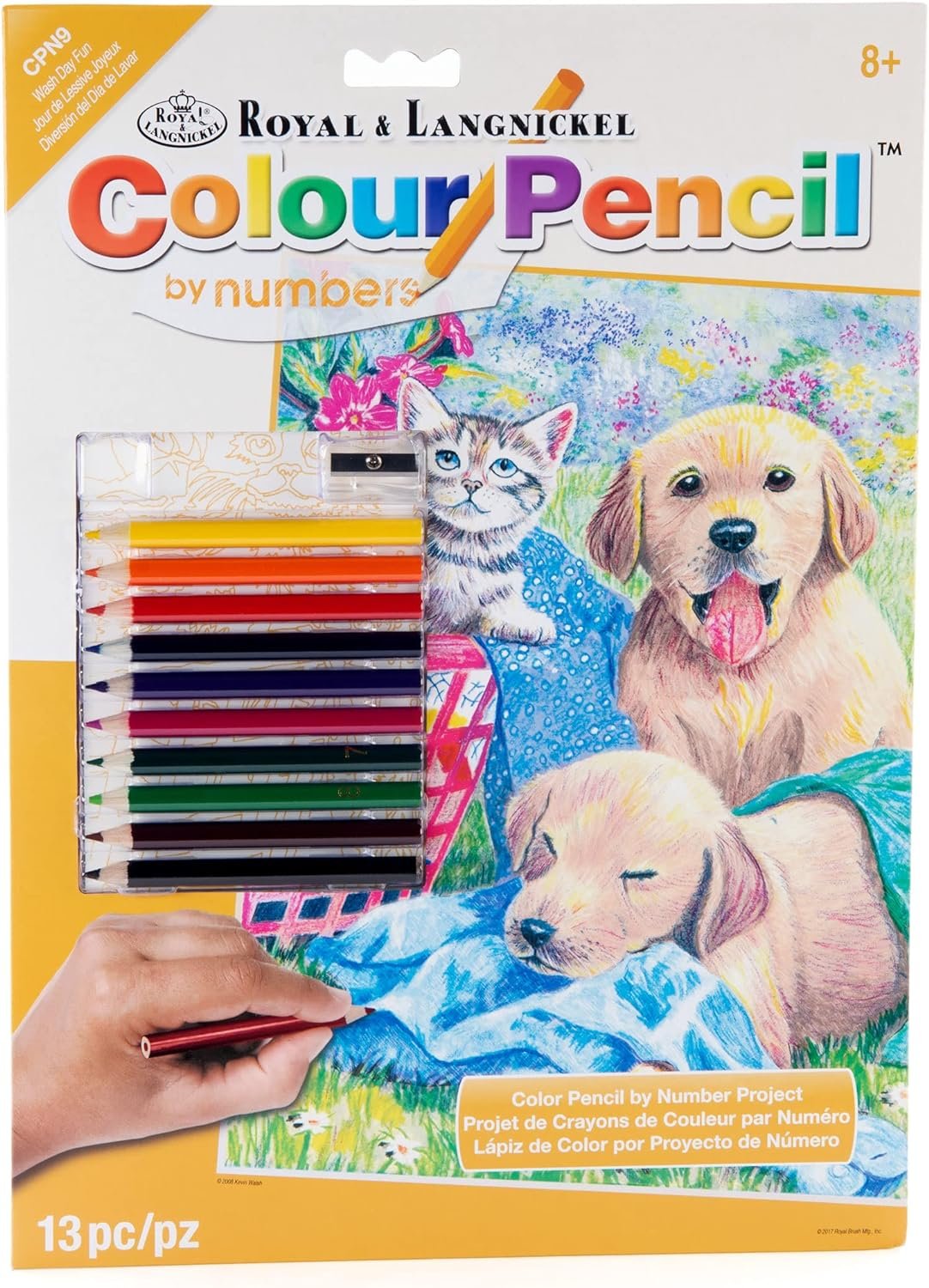 Royal and Langnickel Colour by Number Pencil