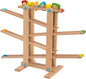 Fat Brain Toys Roll 'n Go Wooden Marble Run - Back-and-Forth Ball Track for Toddlers