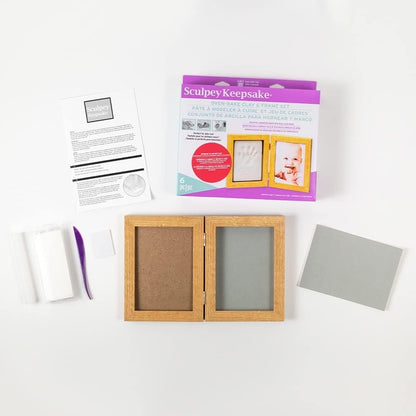 Sculpey Keepsake Clay Frame Set, White (K3 4055)