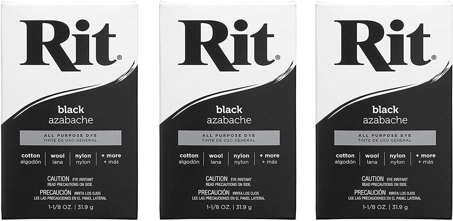 Rit, Black Purpose Powder Dye, 1-1/8 oz