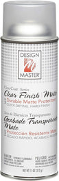 Design Master DM-HDF-169 Home Decor Finish Aerosol Spray, 11-Ounce, Clear Matte