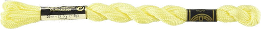 DMC 115 5-445 Pearl Cotton Thread, Light Lemon, Size 5