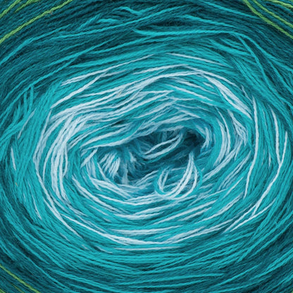 RED HEART Wrap Rainbow, Seaglass Yarn