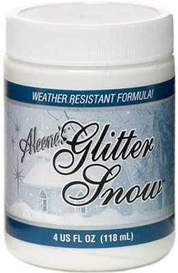 Aleene's Adhesives Bulk Buy Duncan Crafts Snow Glitter Paint 4 Ounces SP408 (3-Pack)