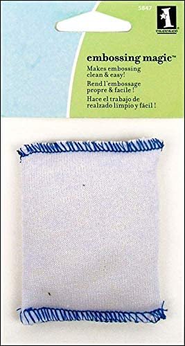 Embossing Kit with Heat Tool Bundle, Embossing Powder, Emboss-it Pens, Embossing Ink Pad, Embossing Magic Pad, 3X Acrylic Stamp Blocks, Craft Scoops