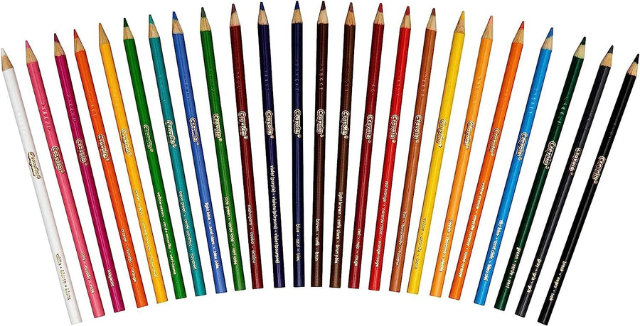 Crayola Colored Pencils, Coloring Supplies, 24 Count