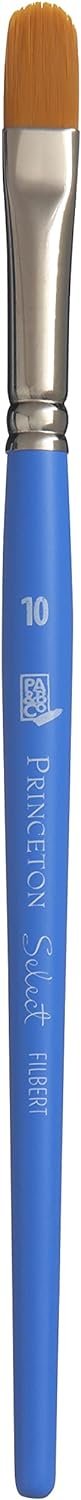 Princeton Artist Brush Select Synthetic Brush Filbert Size 10