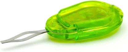 Clover 8611 Needle Threader for Embroidery Needles-Apple Green
