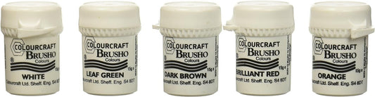 Brusho by Colourcraft Brusho Crystal Set 24 Color Colour (BRU85001)