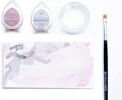 Tsukineko Brilliance Refill Inks Re-Inker, Coffee Bean