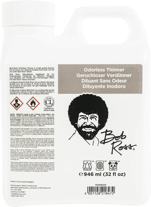 BOB ROSS INC. 750096525 Ross ODORLESS THINNR 32OZ-Quart
