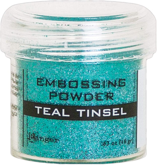 RANGER INDUSTRIES Embossing Powder TINSL, us:one size, Teal Tinsel