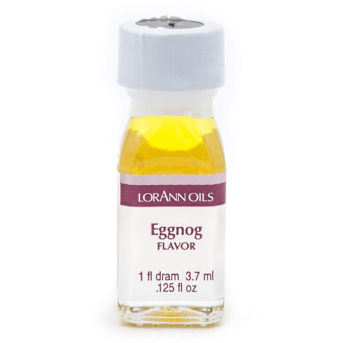 LorAnn Eggnog Super Strength Flavor, 1 dram bottle (.0125 fl oz - 3.7ml)