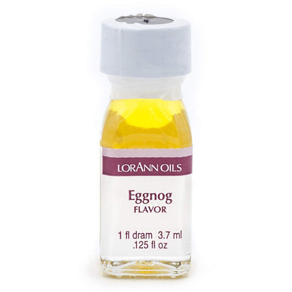 LorAnn Eggnog Super Strength Flavor, 1 dram bottle (.0125 fl oz - 3.7ml)