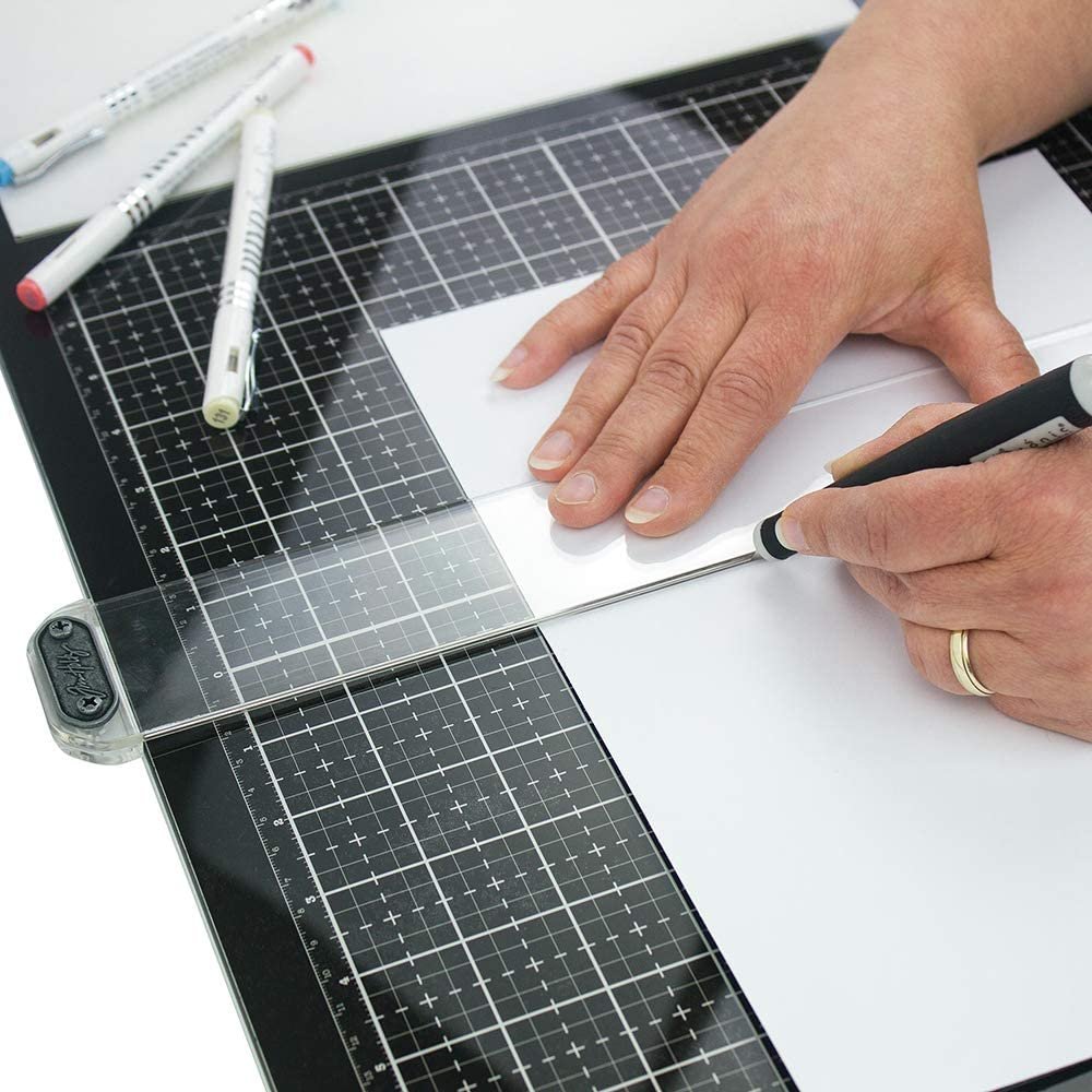 Tim Holtz Glass Media Mat ,Black