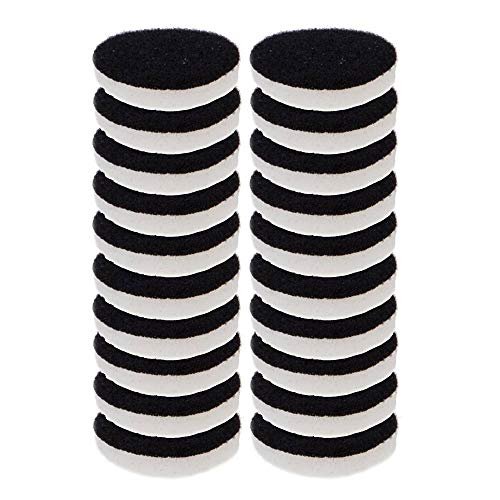 Mini Mini Ink Blending Tools, 2 Pack Round with 24 Replacement Foam Pads, 10 Stick Blending Tools for Distressing, Blending and More