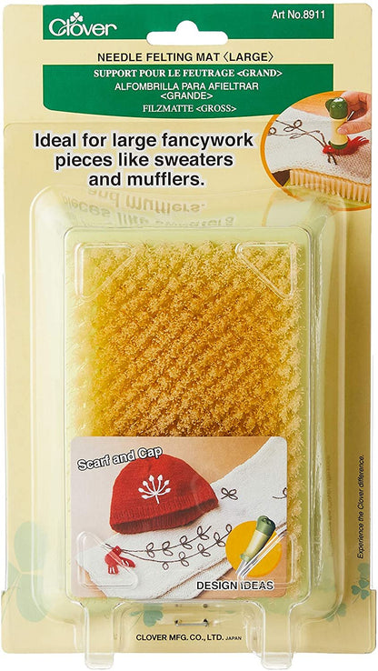 Clover 8911 Felting Needle Mat Large , Blue