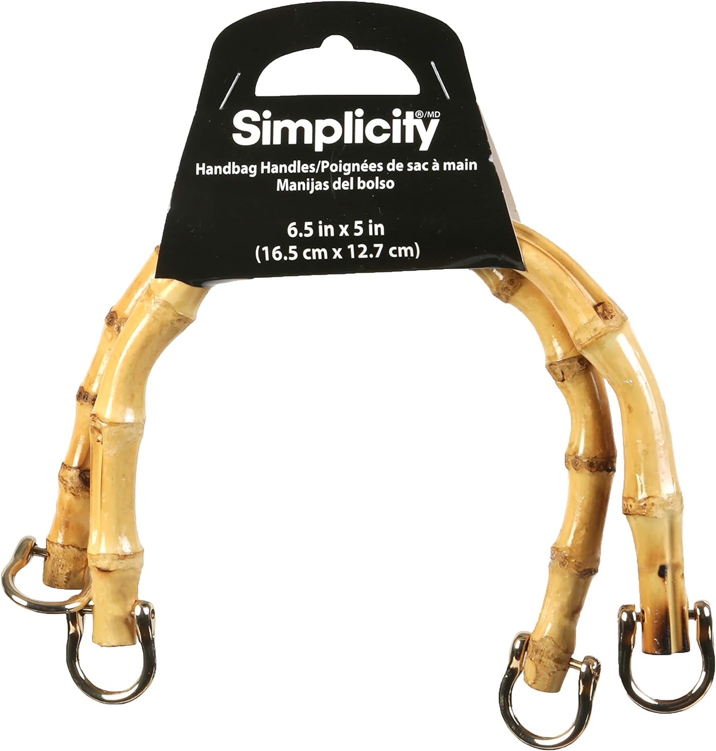 Blumenthal Lansing Company Handbag Handles, Natural