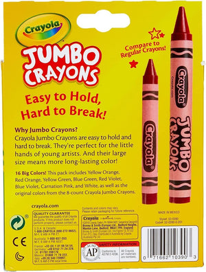 CYO520390 - Crayola Jumbo Crayons