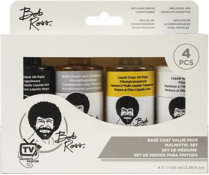 Bob Ross Liquid Value Pack 100ml 4/Pkg