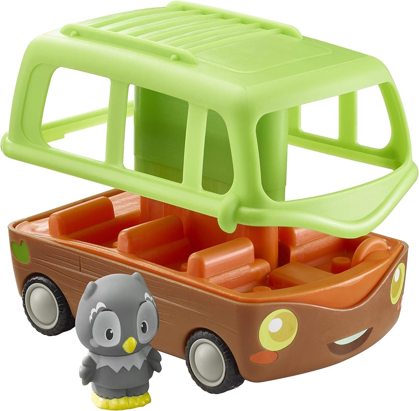 Fat Brain Toys Timber Tots Adventure Bus Dolls & Dollhouses for Ages 2 to 6