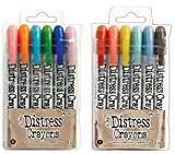 Ranger Tim Holtz 12 Distress Crayons Sets #6, #7 (TDBK51763+TDBK51770)