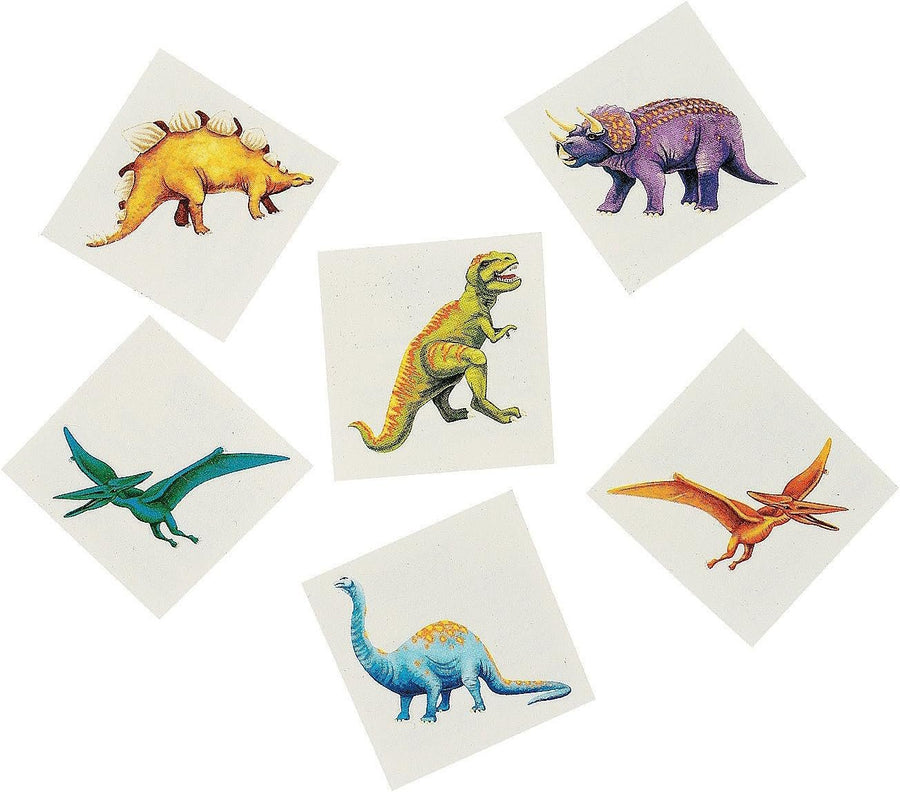 Fun Express Cool Dinosaur Tattoos (6 Dozen)