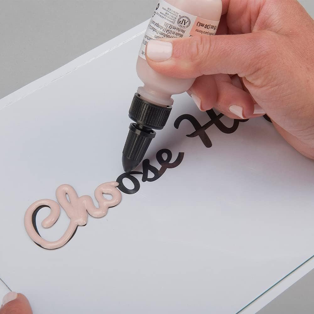 Liquid Sculpey Liquid Polymer Oven-Bake Clay, Glam Metallic Sampler Pack, Three 1 oz. bottles included, Rose Gold, Peacock Pearl and Bronze, Great for jewelry, DIY, mixed media and more!