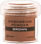Ranger Embossing Powder, 1-Ounce Jar, Brown
