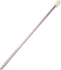 Susan Bates 10-Inch Silvalume Aluminum Afghan Hook, 5.5mm, Assorted colors