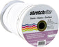 Stretchrite 1NSS1100WHTE Stretchrite 1-Inch by 60-Yard White Braided Flat Polyester Elastic Spool
