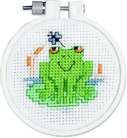 Janlynn Counted Cross Stitch Kit - 3" Round