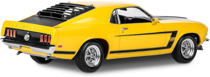Revell 85-4313 ‘69 Boss 302 Mustang Car Kit 1:25 Scale 109-Piece Skill Level 4 Plastic Model Building Kit