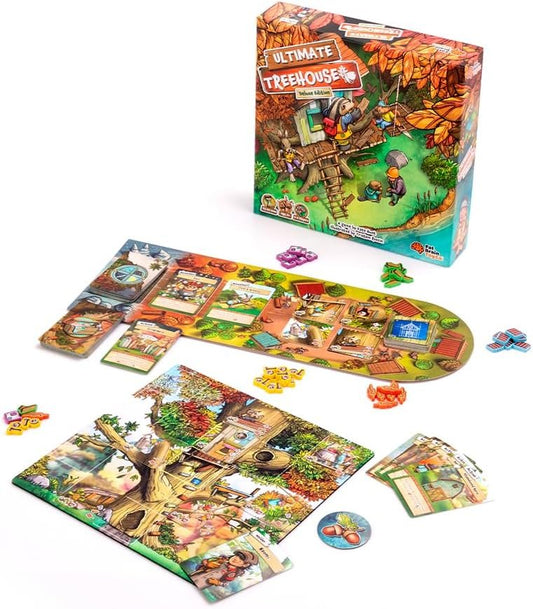 Fat Brain Toys Ultimate Treehouse Deluxe Edition - Family Strategy Game, Ages 8+
