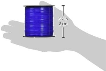 Children's Factory Pepperell Rexlace Plastic Craft Lace, 3/32-Inch Wide, Royal