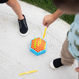 Fat Brain Toys Drop Shot - Ready, Aim, Drop! 2-Player Skill Game for Ages 6+