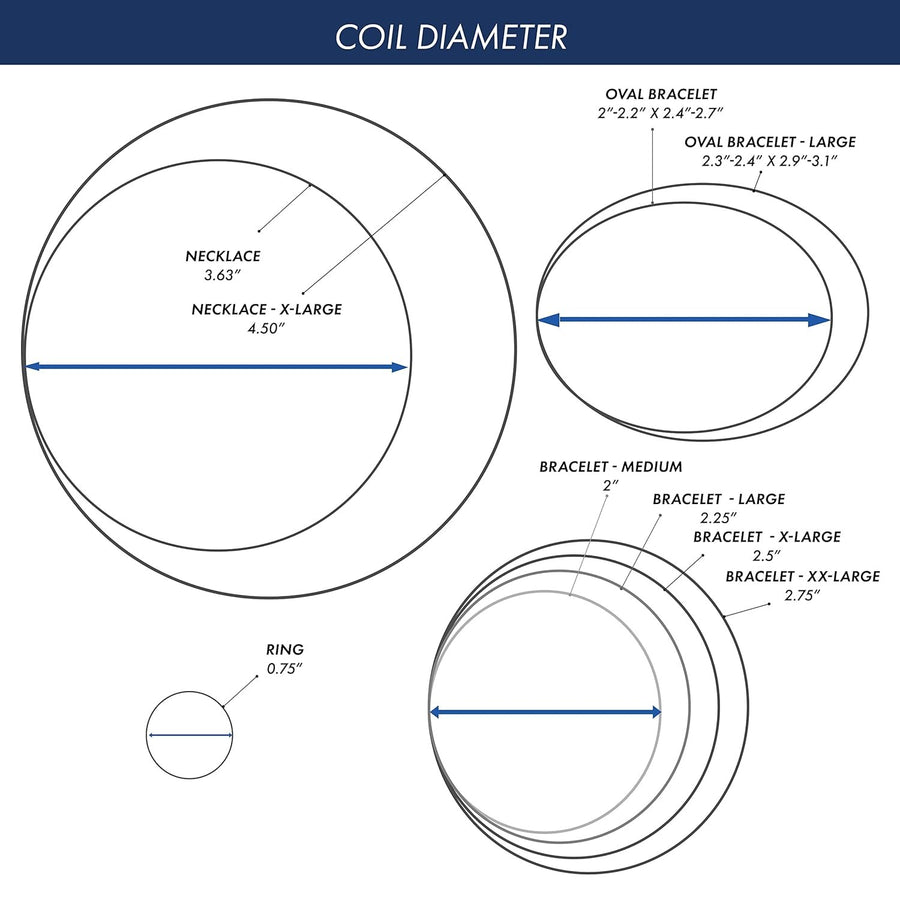 Beadalon Carbon Steel Memory Wire, Round, Ring, Silver Plated, 0.5 oz, Approx. 99 coils