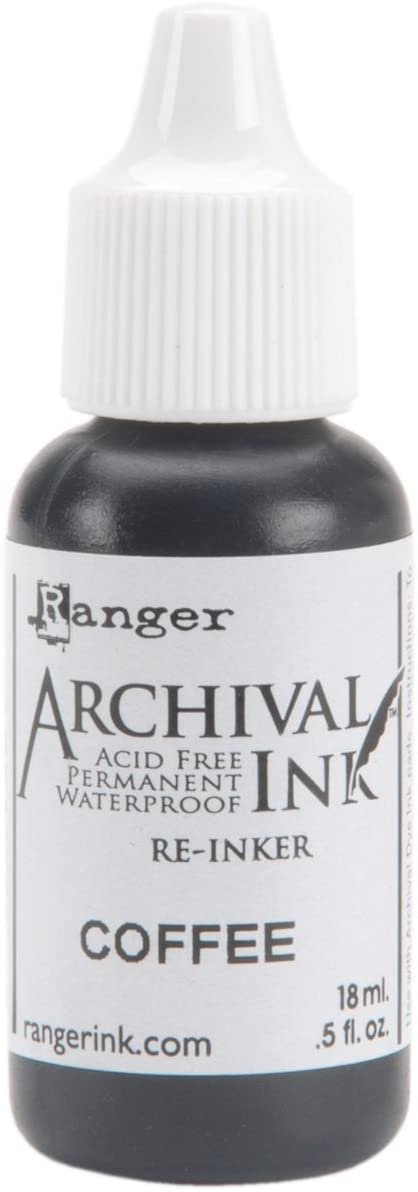 Ranger ARR5-30775 Reinker Archival, Coffee,0.5 fl oz