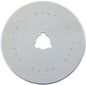 OLFA 60mm Rotary Cutter Replacement Blade, 1 Blade (RB60-1) - Tungsten Steel Circular Rotary Fabric Cutter Blade for Crafts, Sewing, Quilting, Fits Most 60mm Rotary Cutters