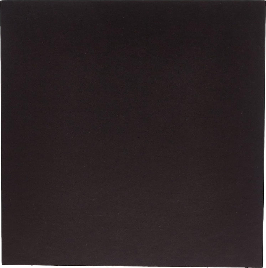 Grafix Medium Weight 12 Inch by 12 Inch Chipboard Sheets, Black 25/Package B001CRH7FG