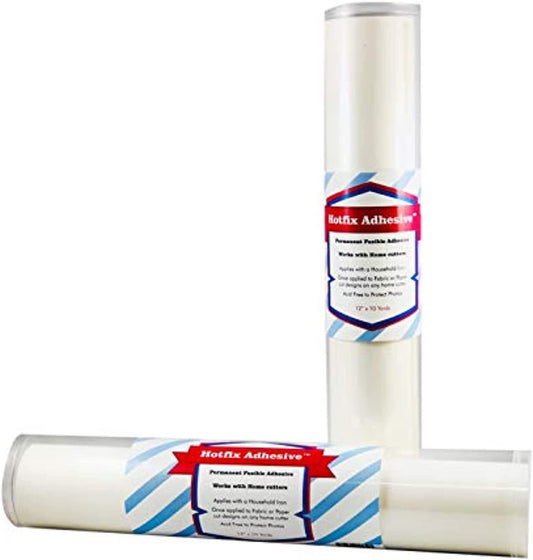 Hotfix Permanent Fusible Adhesive Sheets 10yds-12" Roll