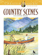 Creative Haven Country Scenes Coloring Book: Relax & Find Your True Colors (Adult Coloring Books: In The Country)