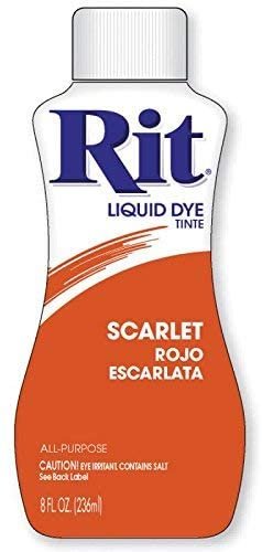 Rit 88050 8 Oz Scarlet Liquid Dye