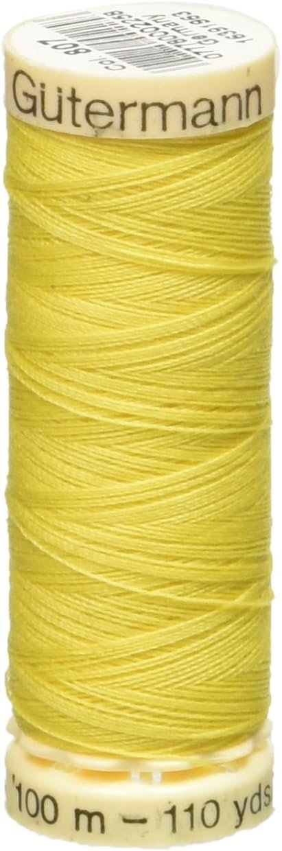 Gutermann Sew-All Thread 110 Yards-Lemon Peel