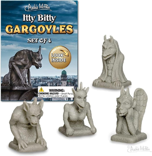 Mcphee Archie 12987 Itty Bitty Gargoyles Figurines | Set of 4