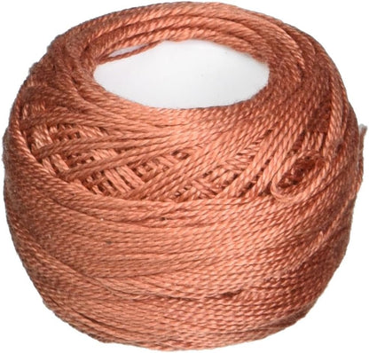 DMC 116 8-356 Pearl Cotton Thread Balls, Medium Terra Cotta, Size 8