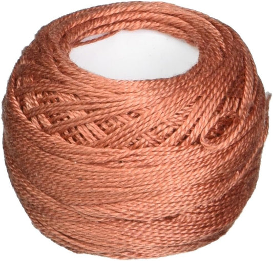 DMC 116 8-356 Pearl Cotton Thread Balls, Medium Terra Cotta, Size 8
